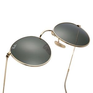 RAYBAN - Round Metal - Gold / Green Classic G15